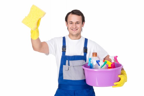 Commercial deep cleaning in an Islington office space