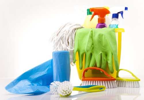 Commercial cleaners in Islington maintaining office spaces